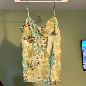 Tropical tank top size 12.